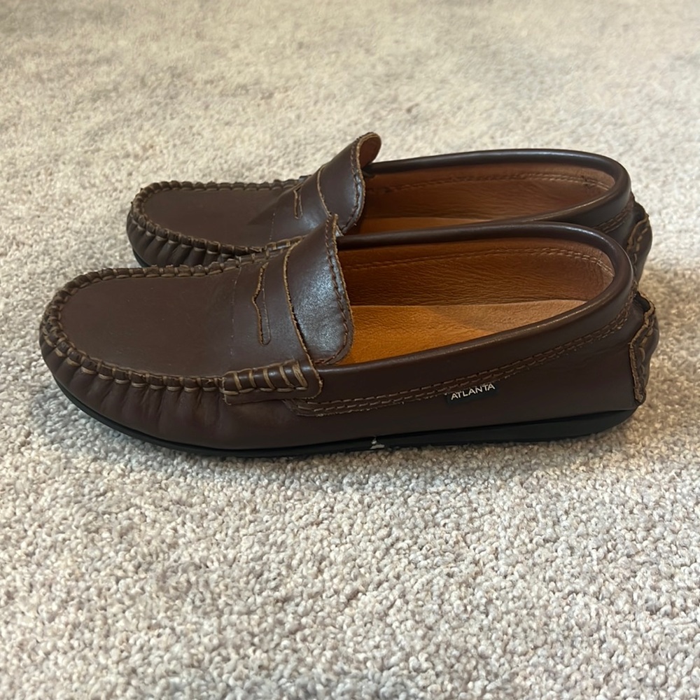 Atlanta mocassin leather penny loafer